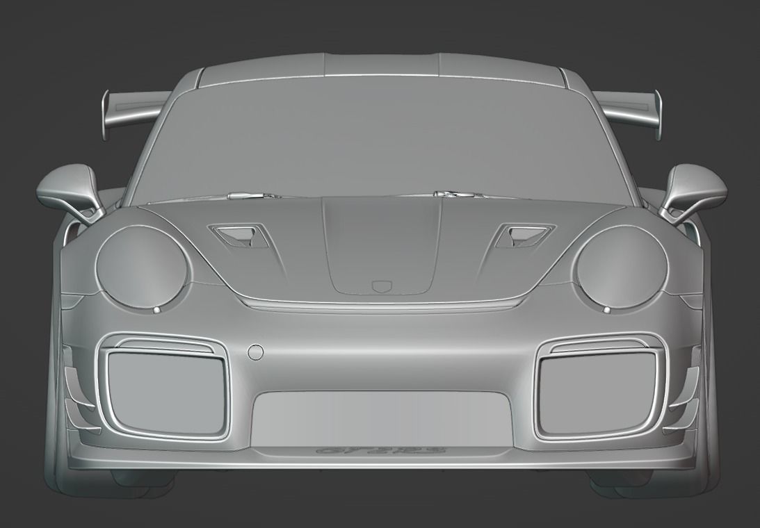 porsche gt2rs 3D model_6