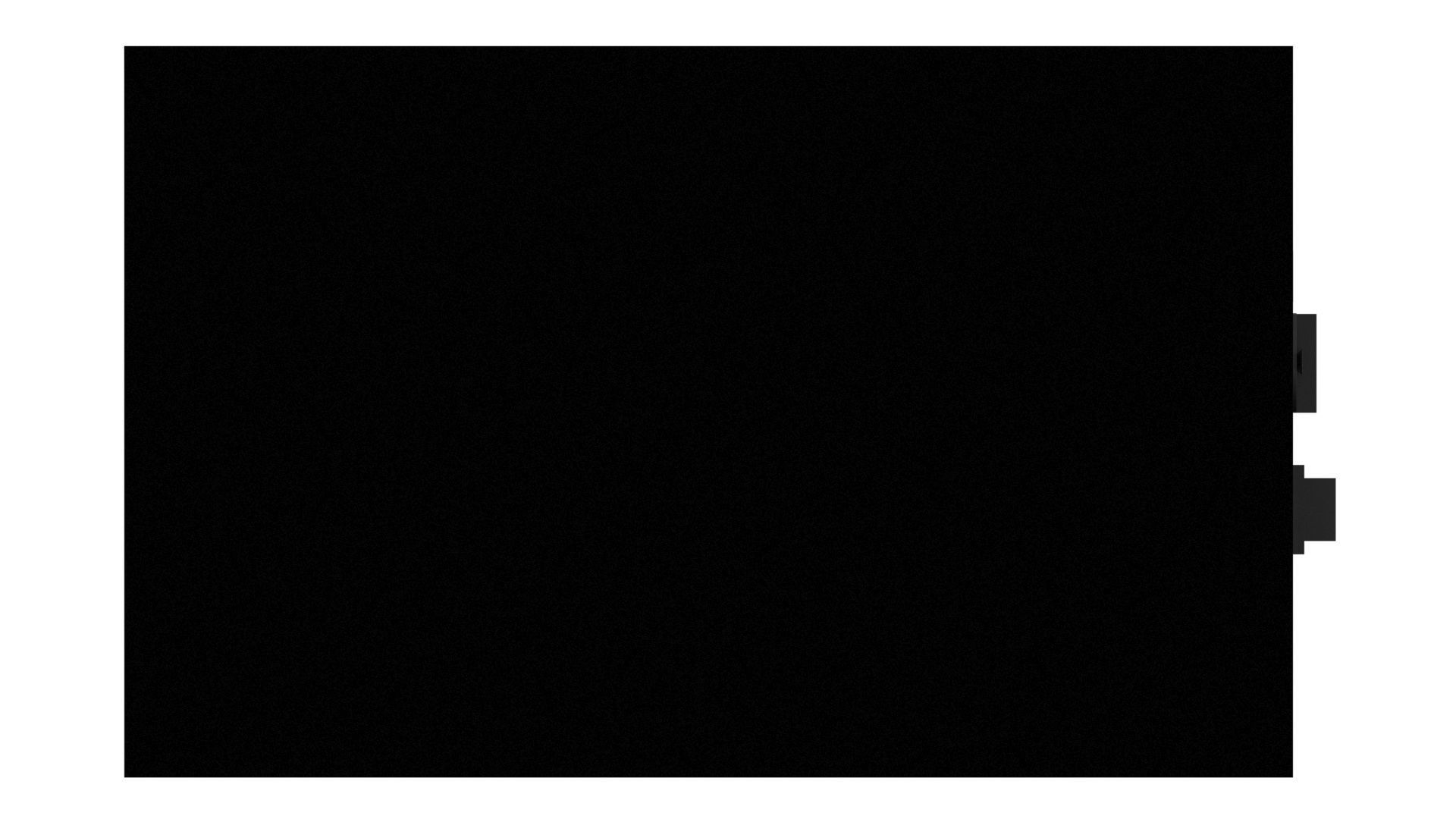 Black Power Supply Unit 3D model_11