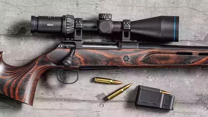 S100 Fieldshoot Sniper Rifle Low-poly 3D model S100 Fieldshoot Sniper Rifle Low-poly 3D model