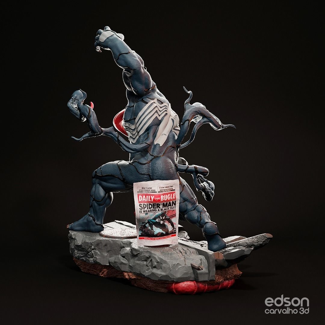 Venom 3D print model_3