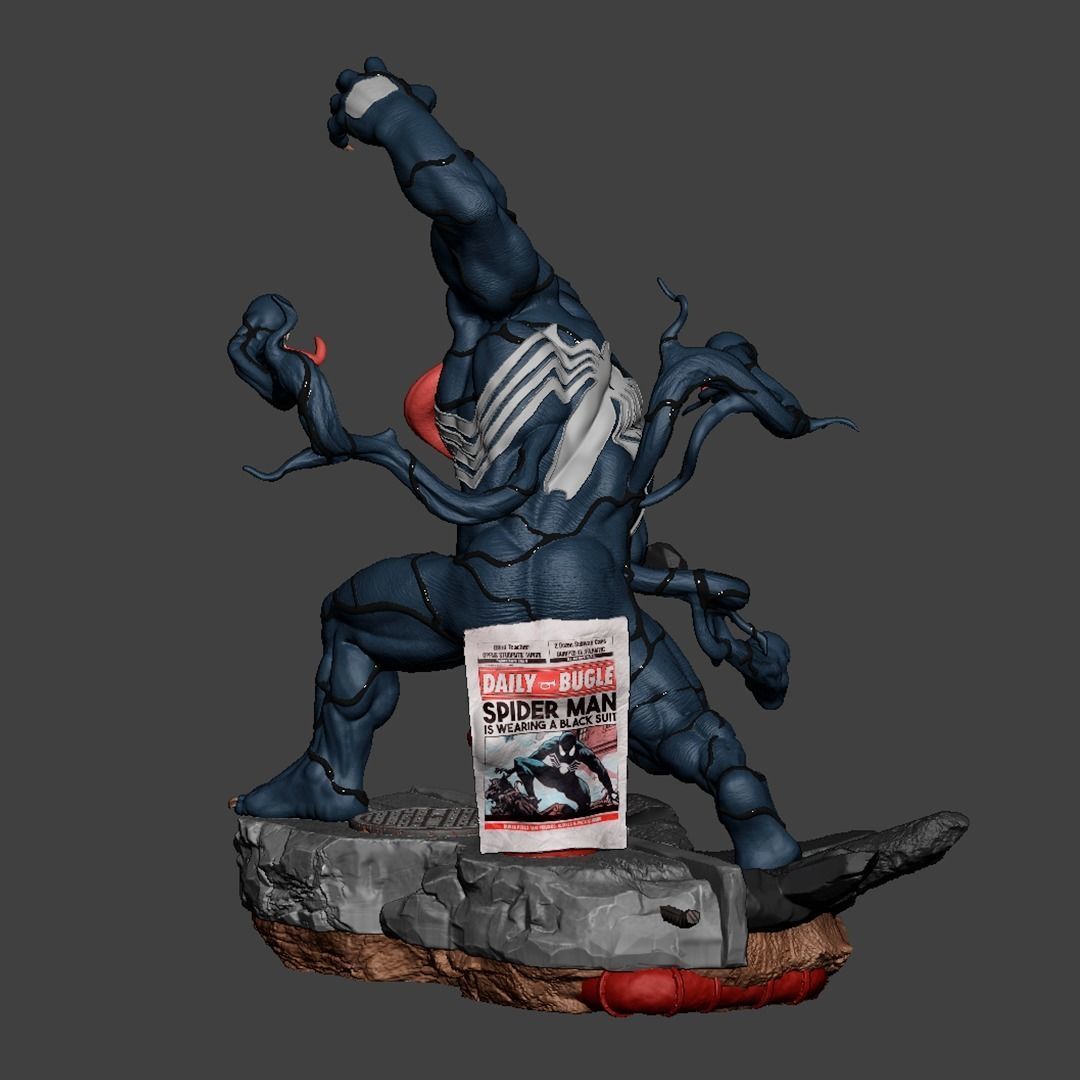 Venom 3D print model_8
