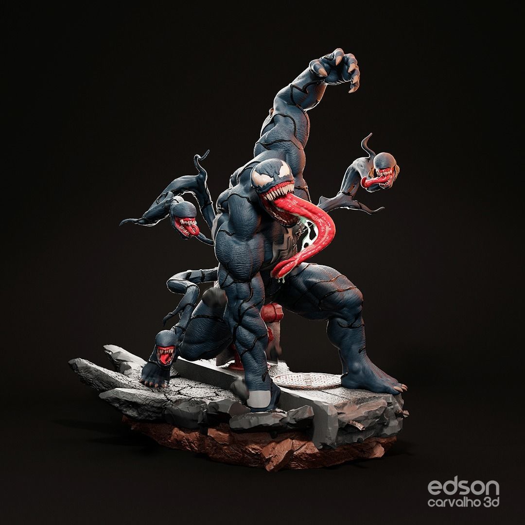 Venom 3D print model_1