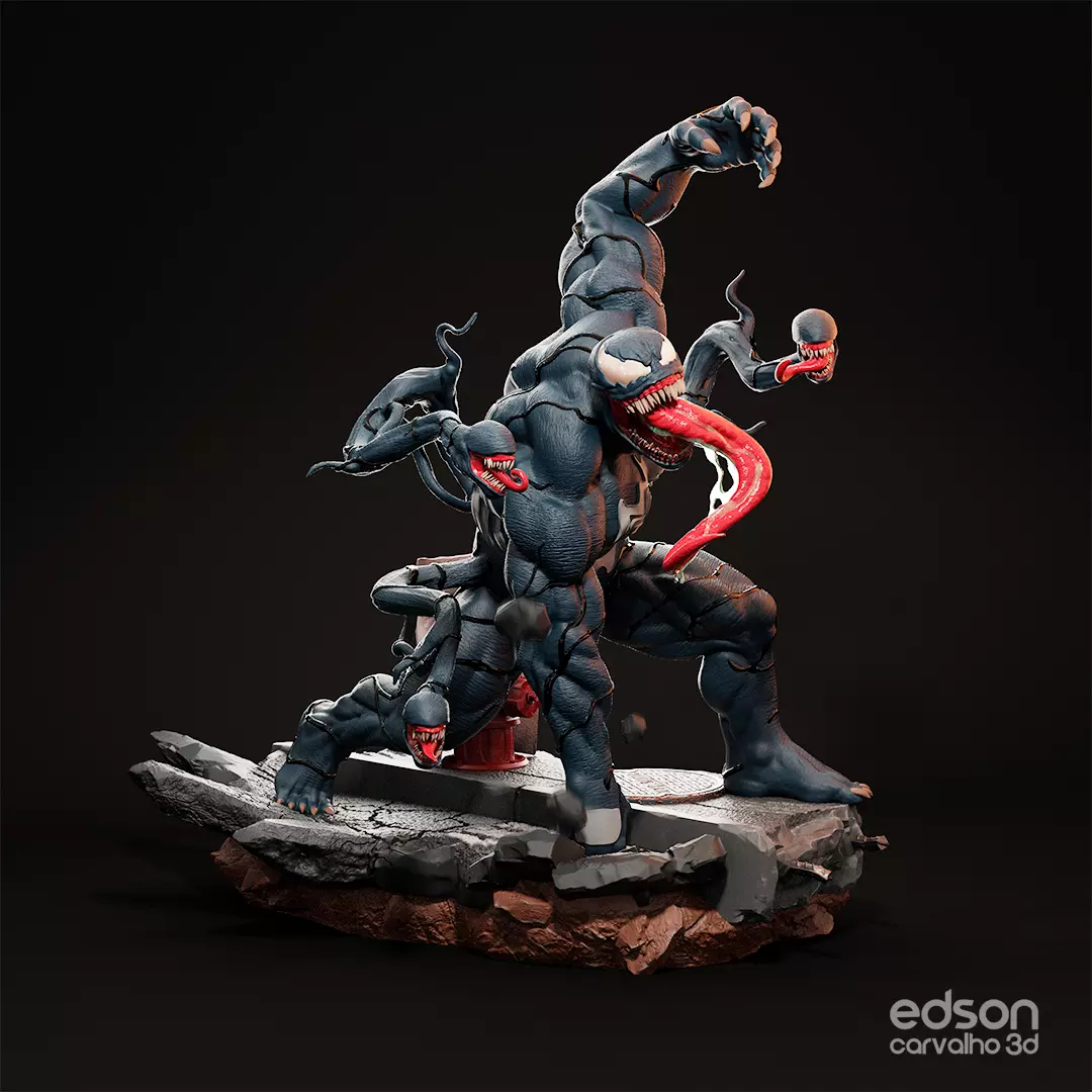 Venom 3D print model_0
