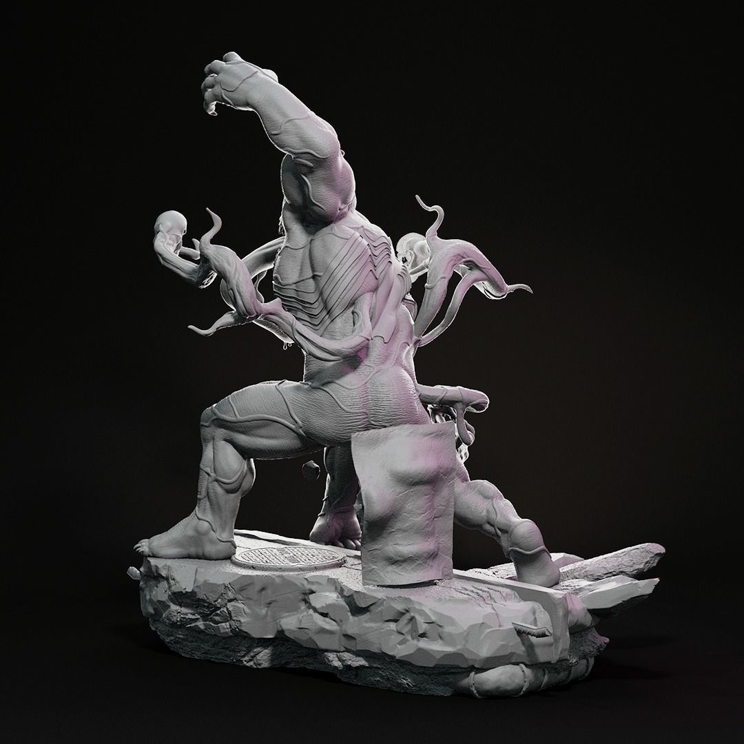 Venom 3D print model_10