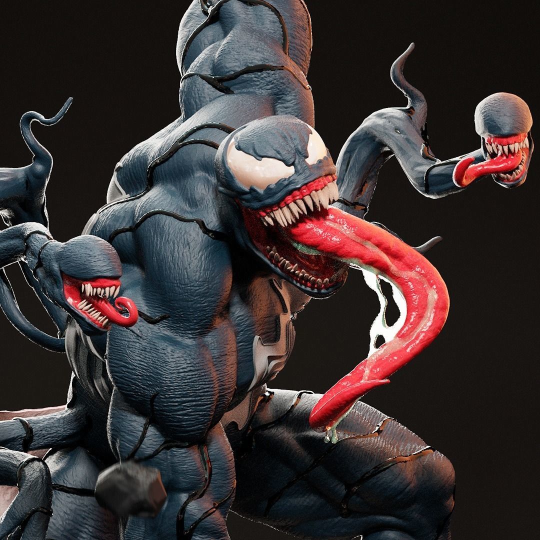 Venom 3D print model_5
