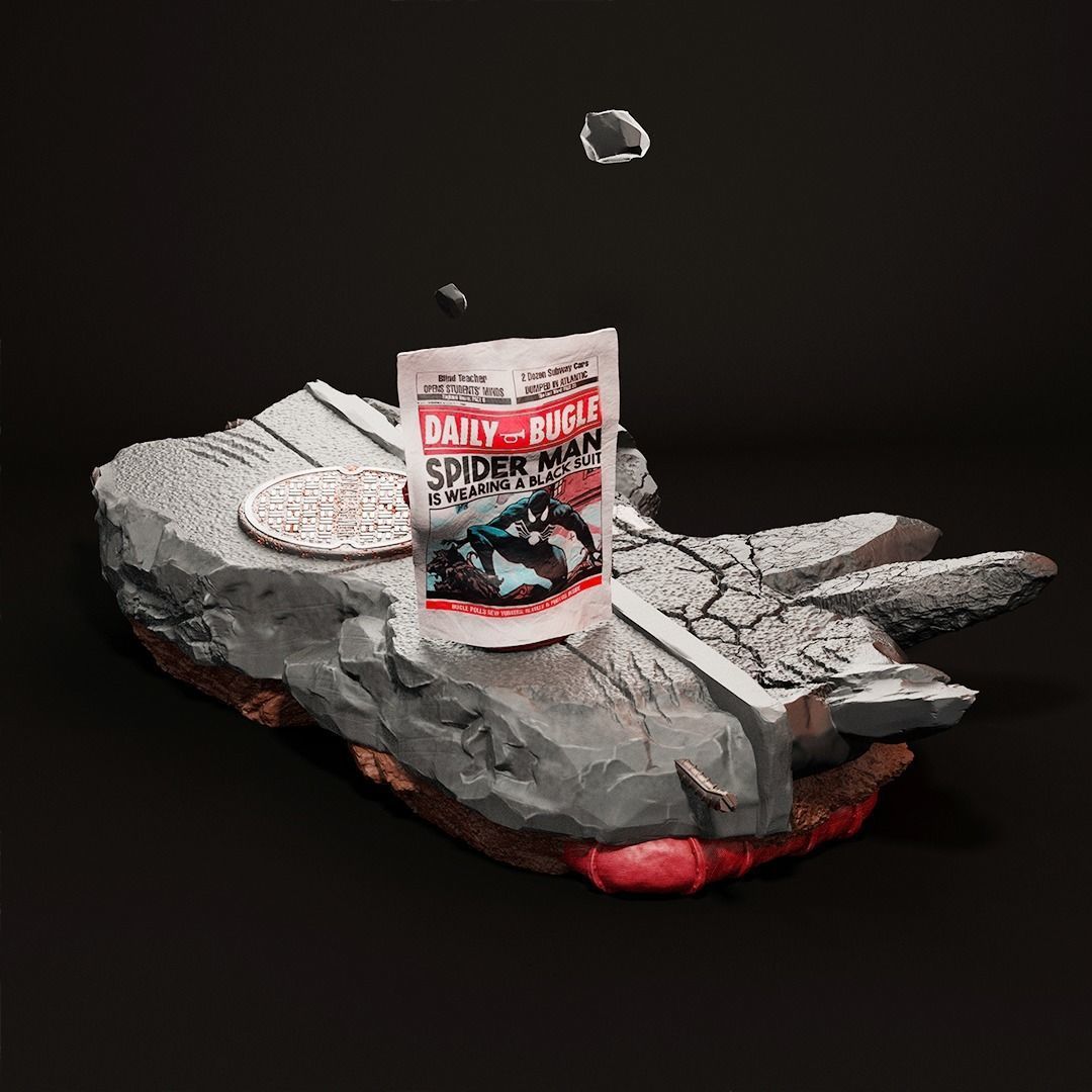 Venom 3D print model_6