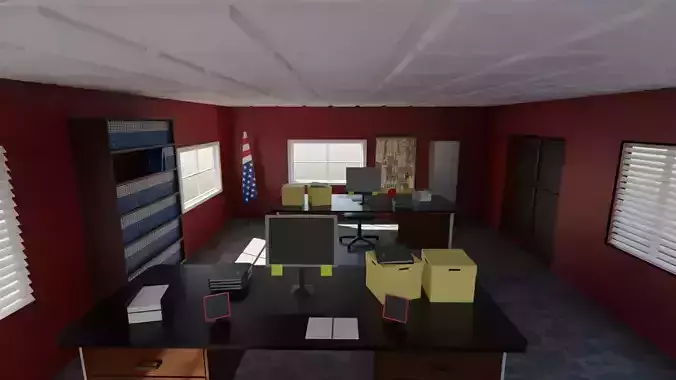 Police Station interior