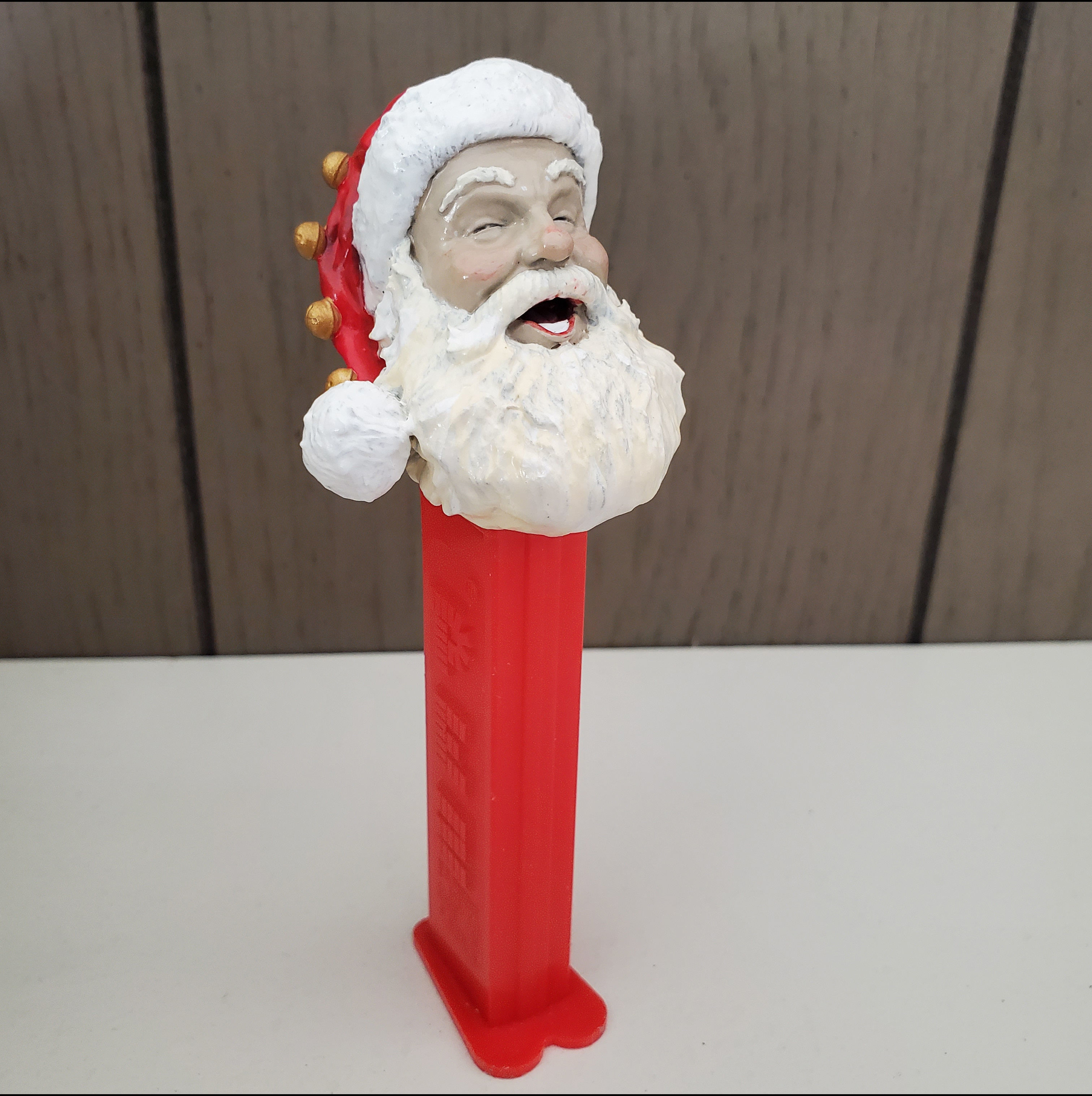 Custom Santa Head PEZ Top 3D print model_1