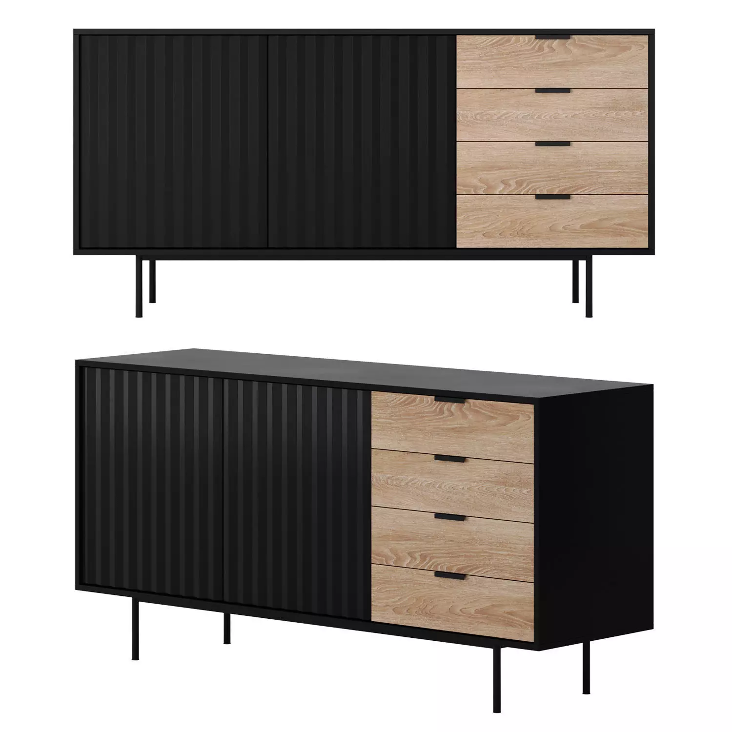 Sierra Sideboard By Teulat 3D model_0