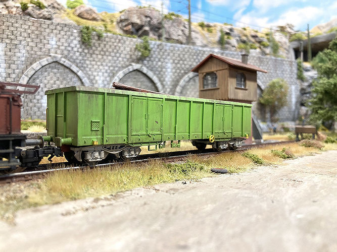 ROLLS-0042 SJ Litt Eaos Gondola freight car in H0-scale 3D print model 4