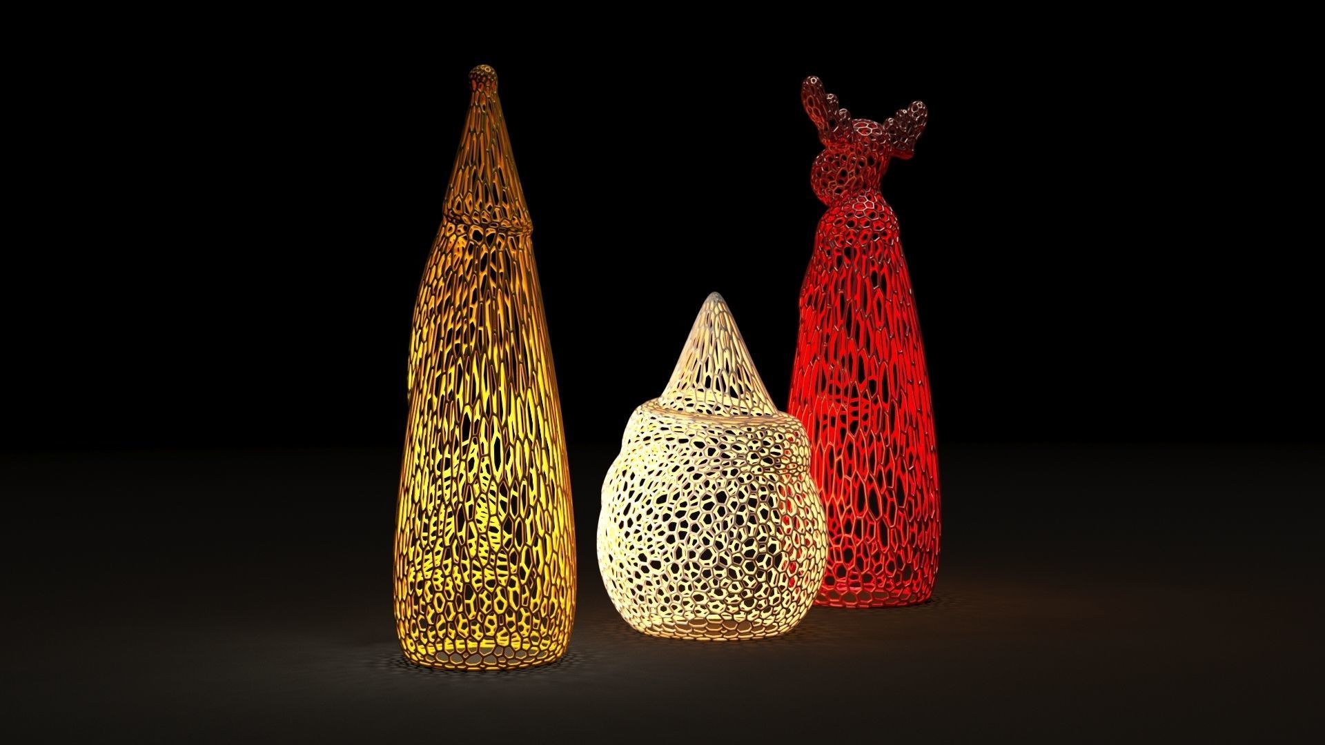 Christmas decor set 3D print model_12