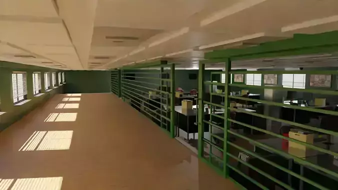 Police Station interior 