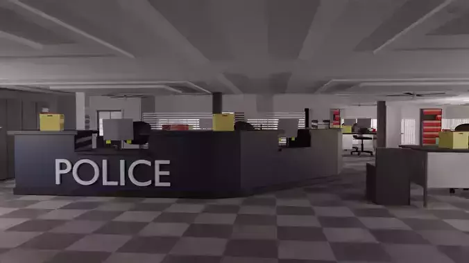 Police Station interior