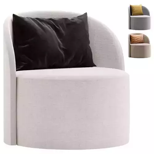 Armchair REYNAUX SLOPE SWIVEL 1