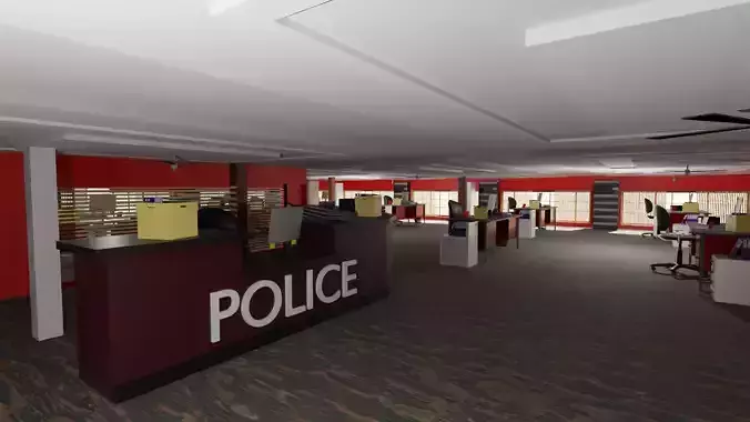 Police Station interior