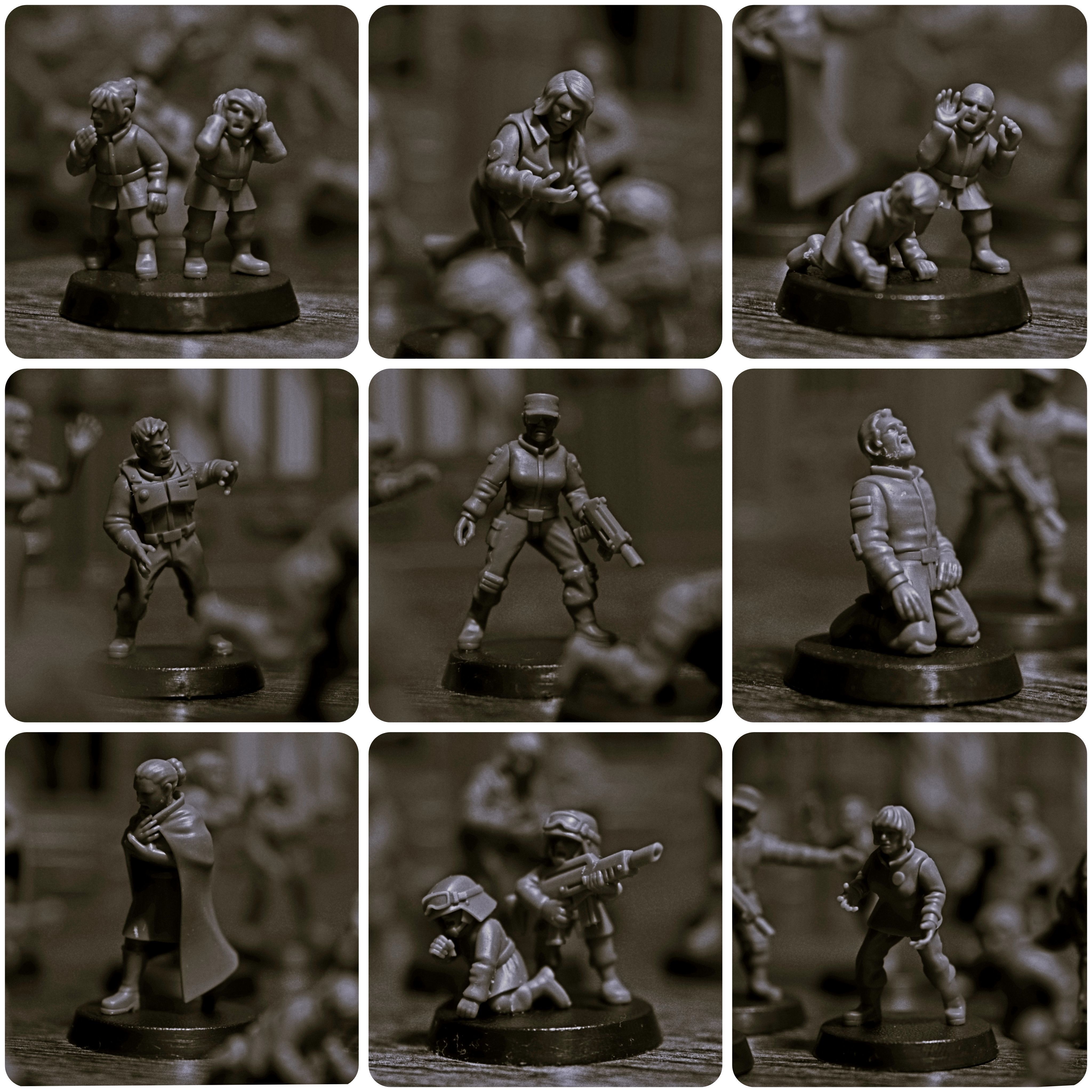 Universal Guard - Civilians Pack 1 3D print model_8