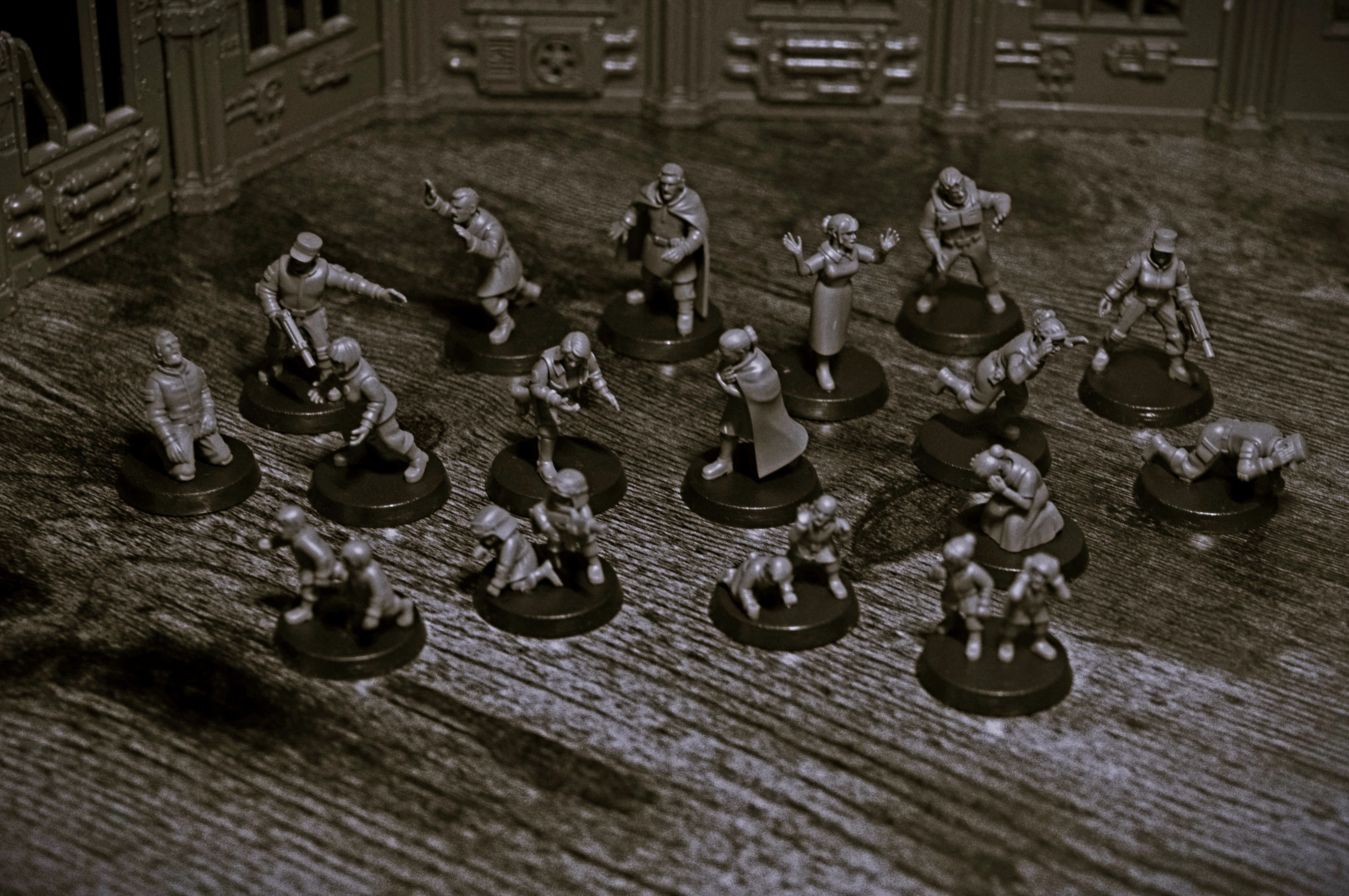 Universal Guard - Civilians Pack 1 3D print model_9