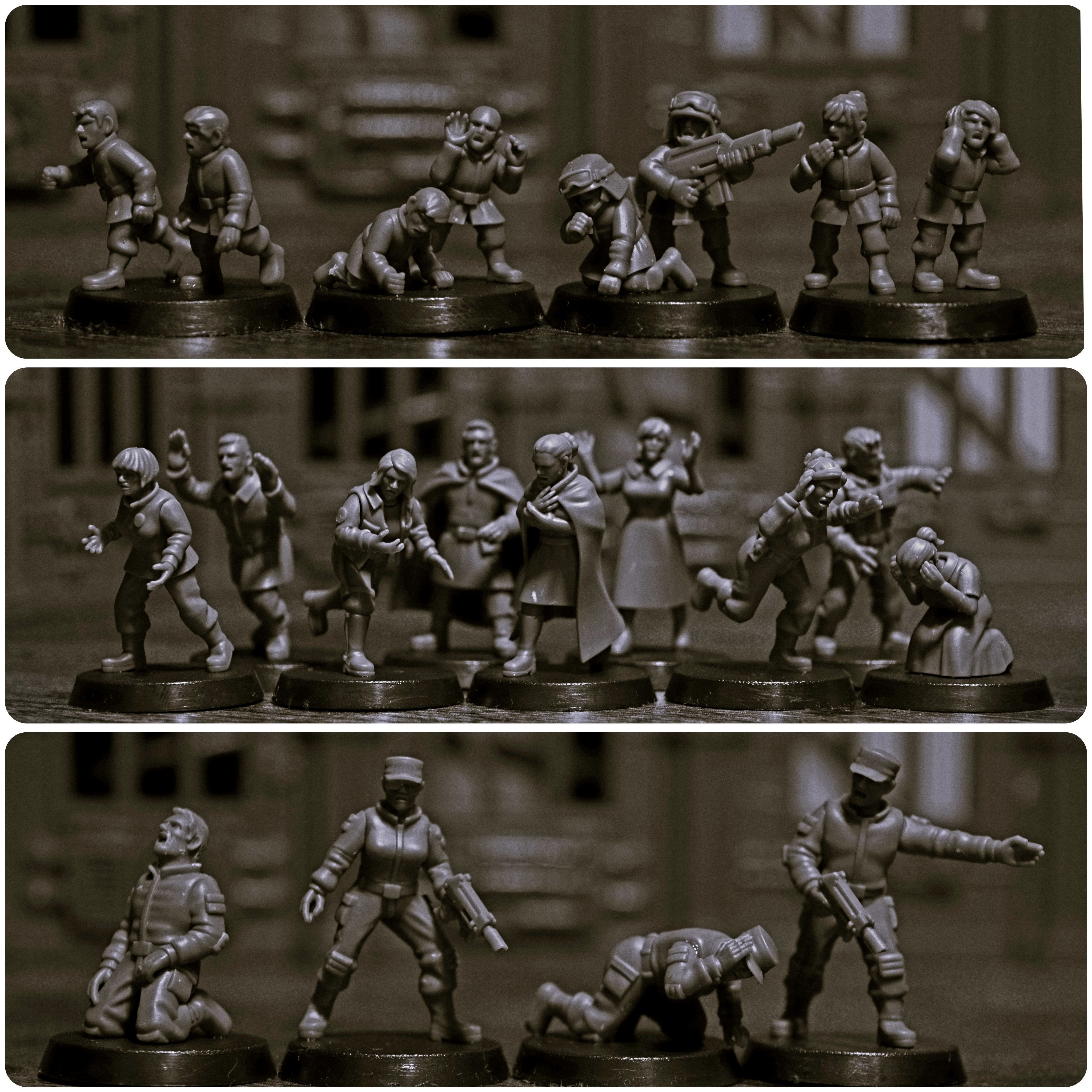 Universal Guard - Civilians Pack 1 3D print model_1