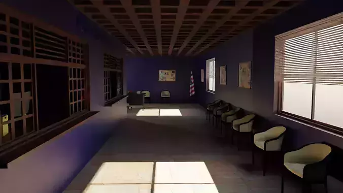 Police Station interior