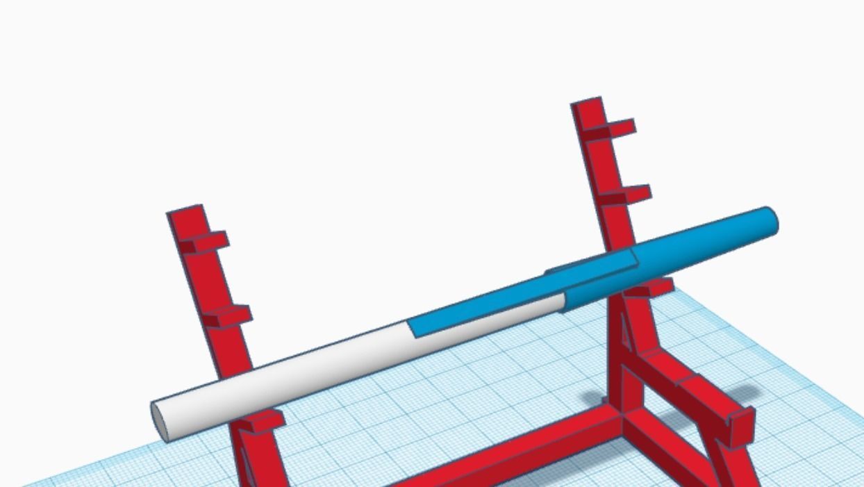 BENCH PRESS  PRESS BANCA 3D print model_1