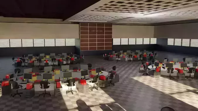 Police Station interior