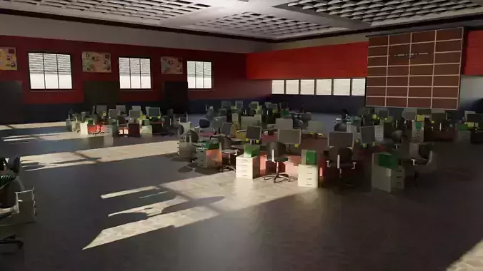 Police Station interior