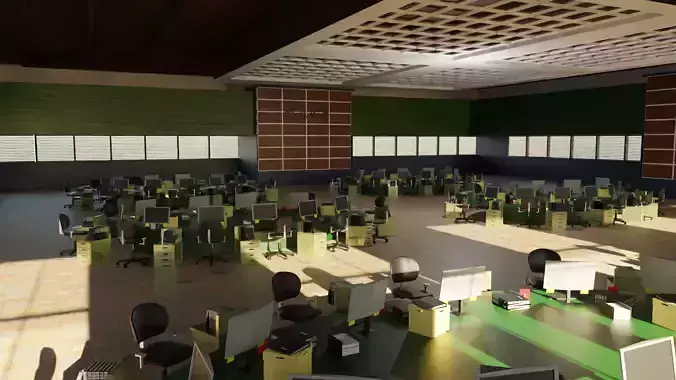 Police Station interior