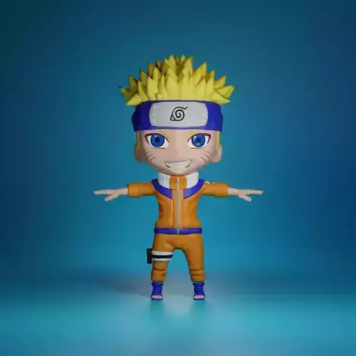NARUTO CHIBI  IN T POSE