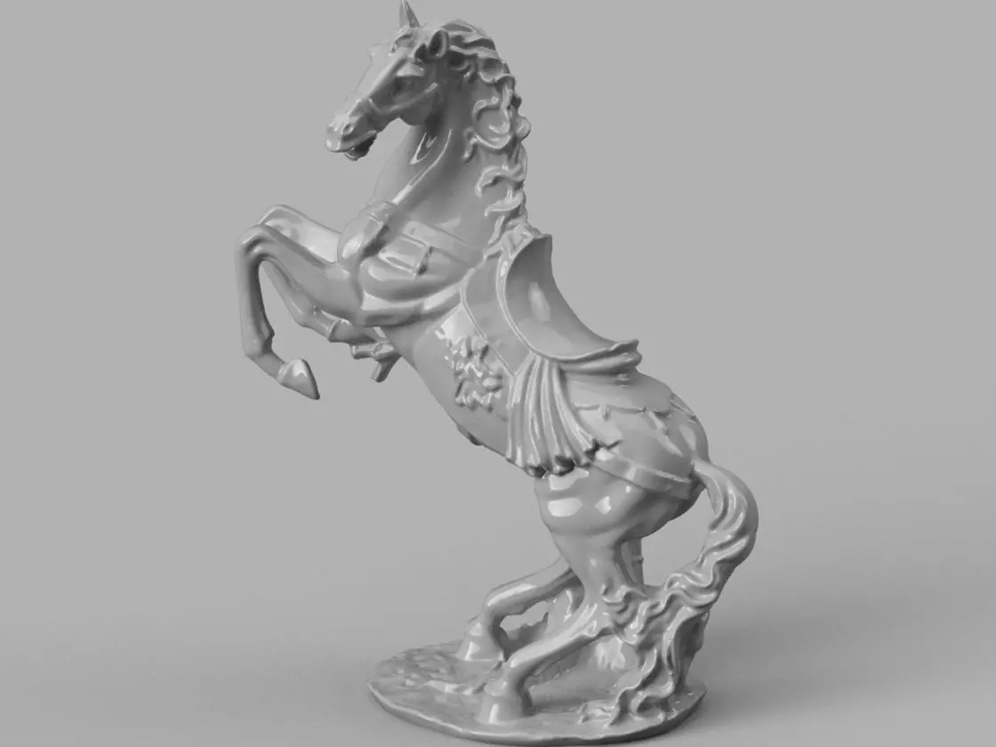 Statue Horse 3D print model_0