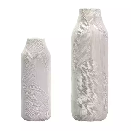TEXTURED CERAMIC VASE