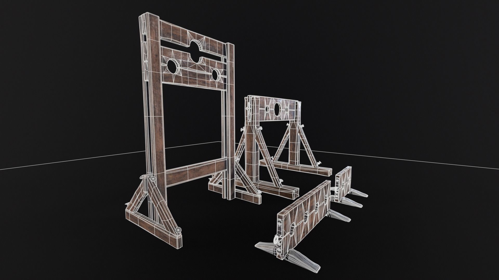 Medieval Stock Pack 3D Model Collection_6