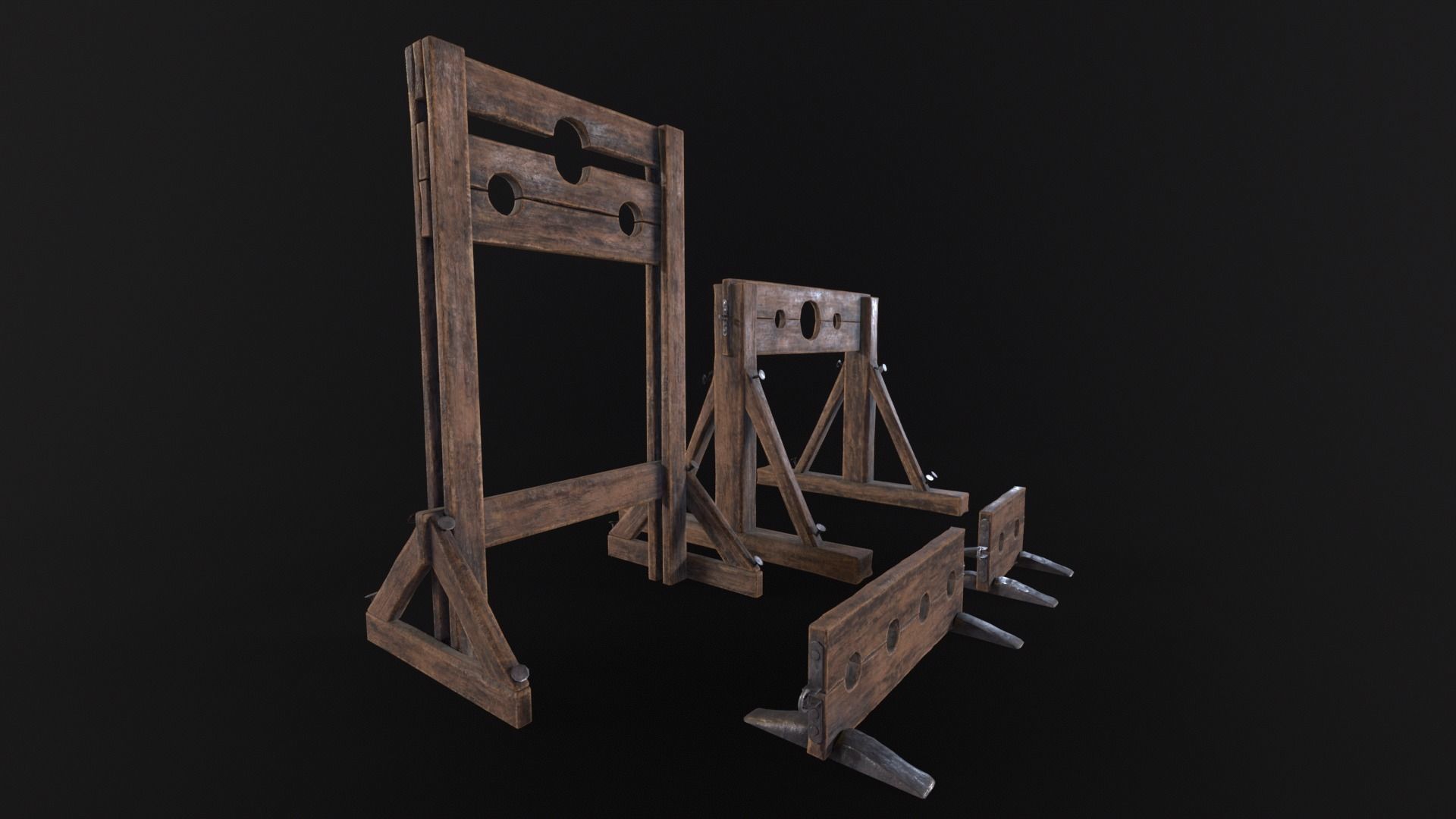 Medieval Stock Pack 3D Model Collection_9
