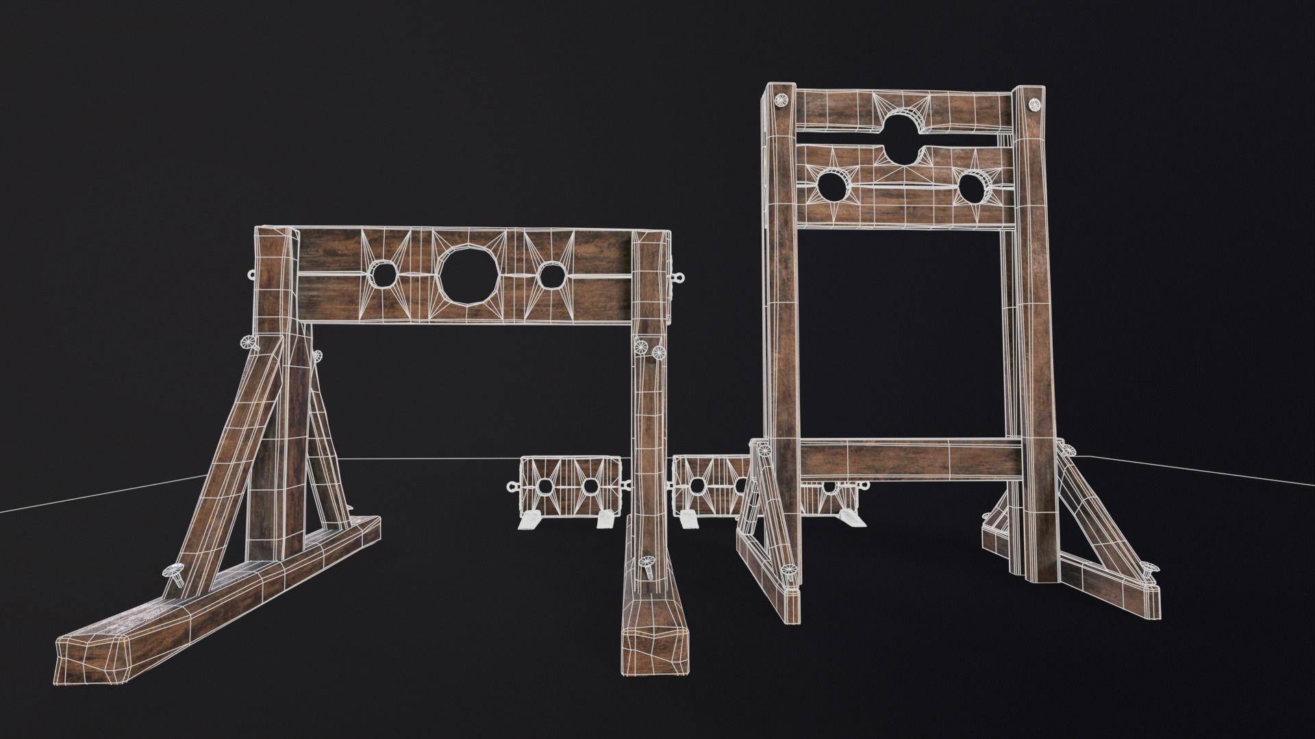 Medieval Stock Pack 3D Model Collection_7