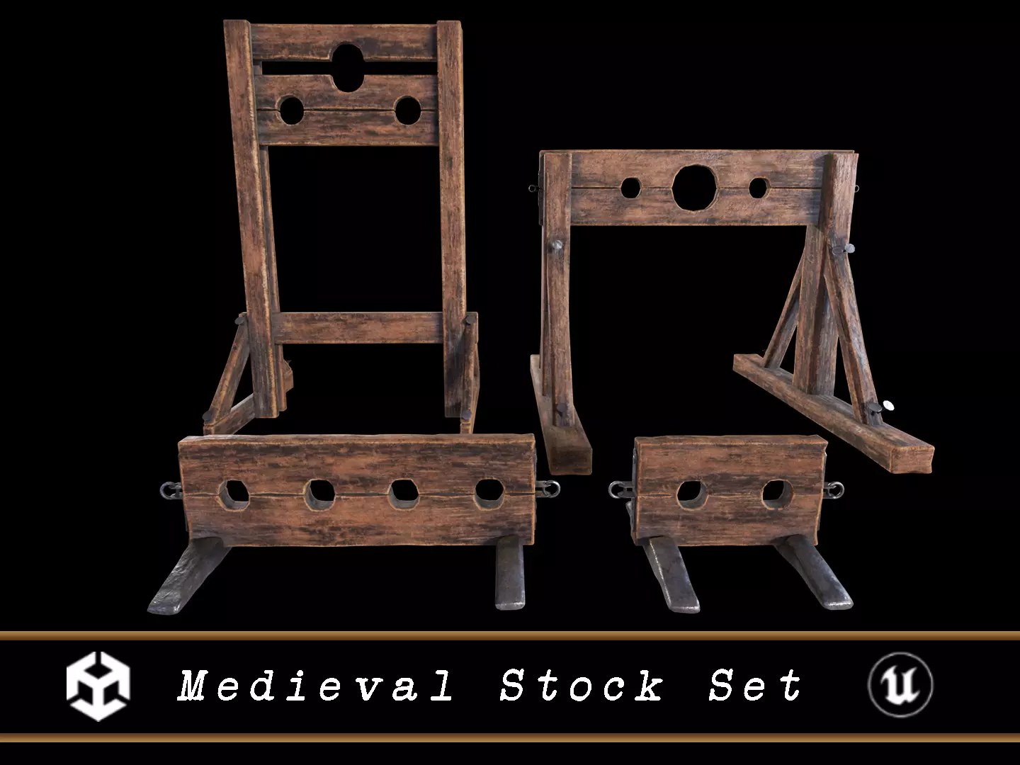 Medieval Stock Pack 3D Model Collection_0