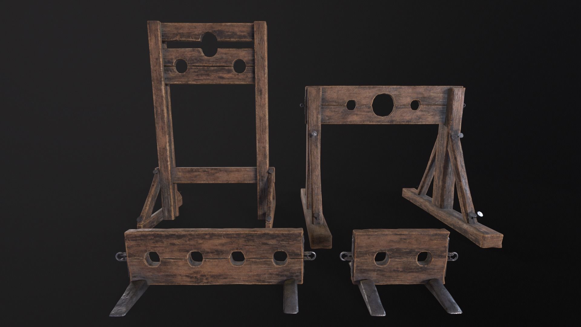 Medieval Stock Pack 3D Model Collection_4