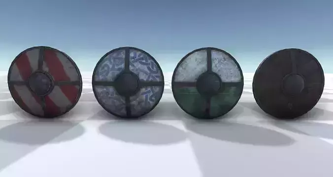 Medieval Viking Shield set