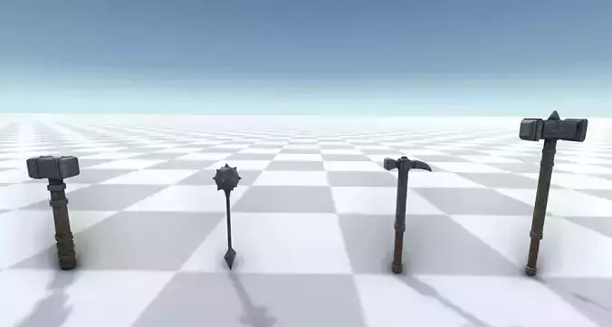 Medieval Battlehammer Set