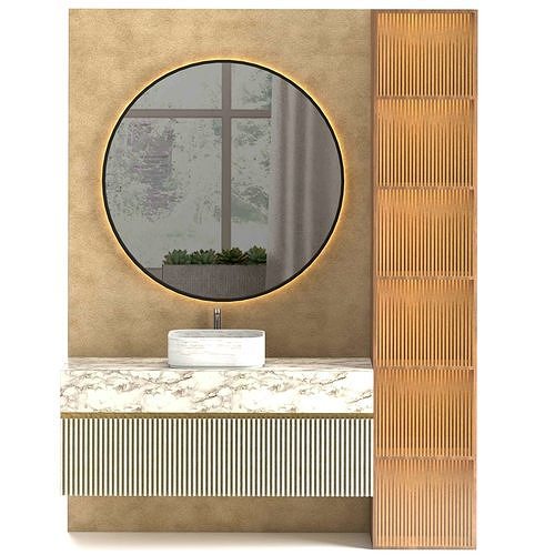 Bathroom Furniture02 3D model