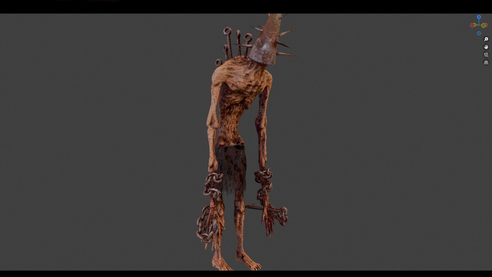 Monsters Pack Low-poly 3D model_7