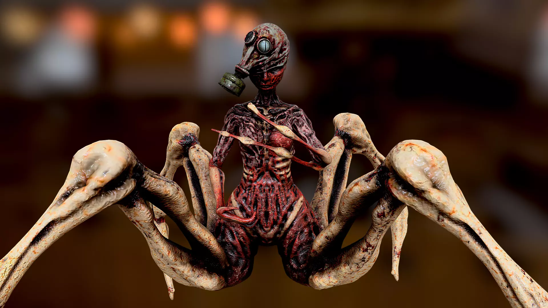 Monsters Pack Low-poly 3D model_0