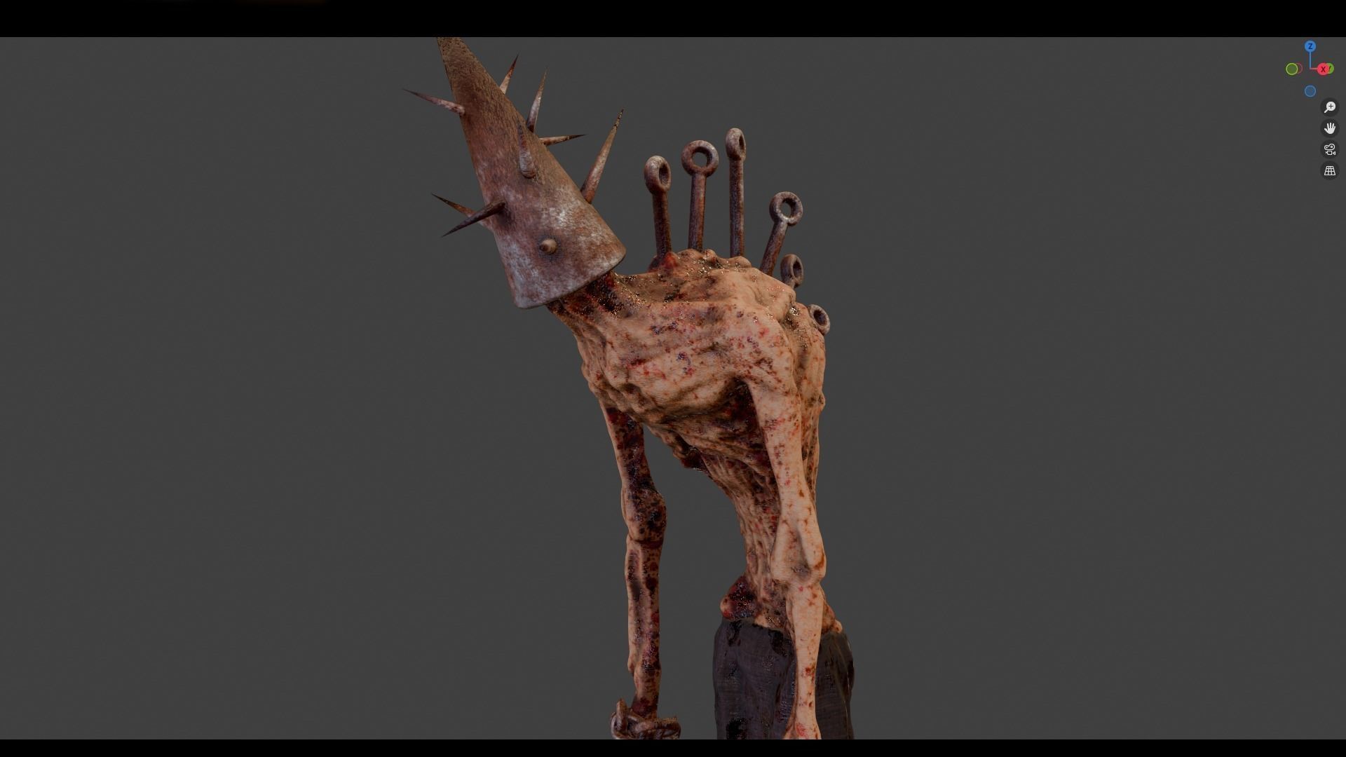 Monsters Pack Low-poly 3D model_16