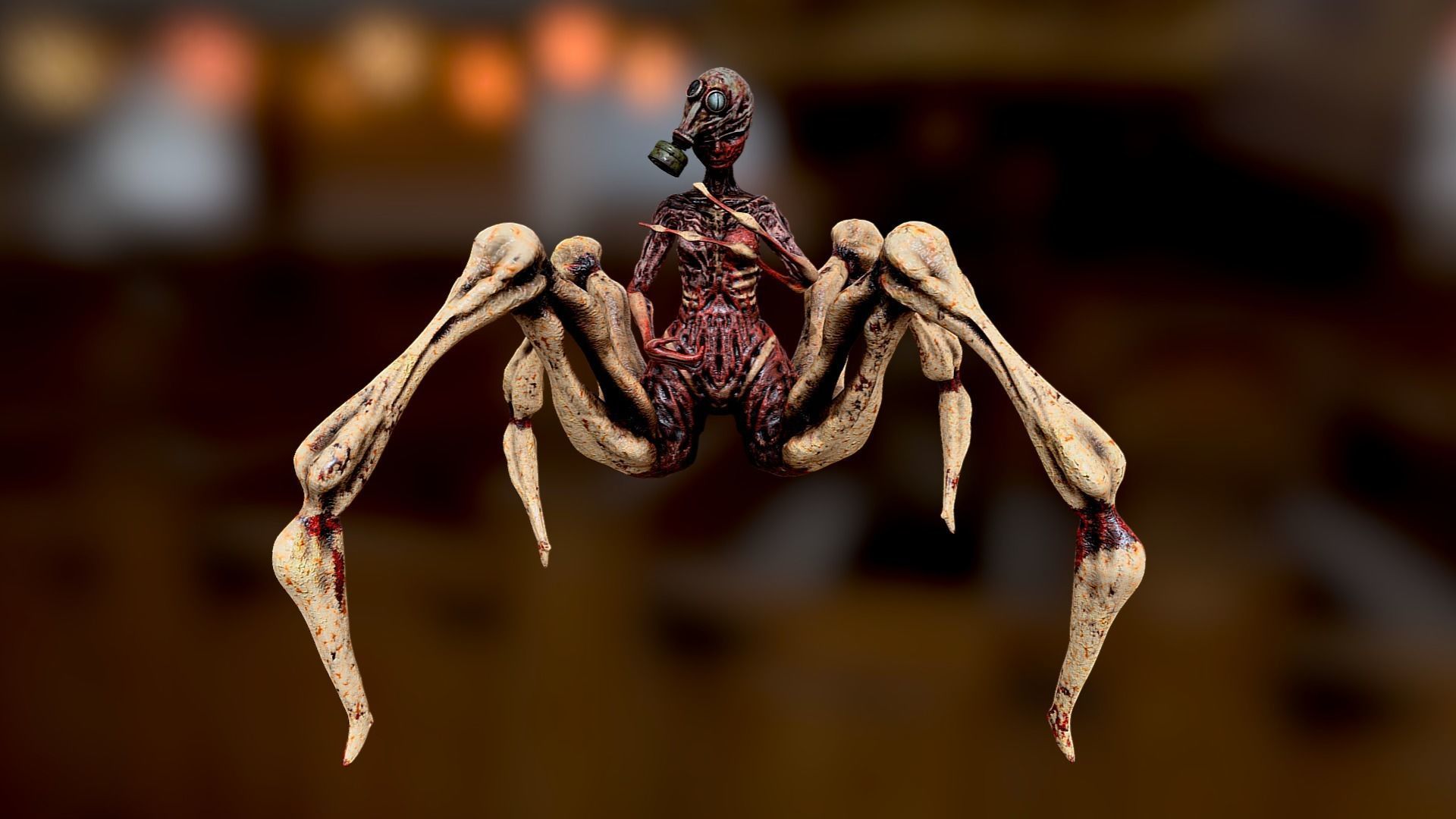 Monsters Pack Low-poly 3D model_8