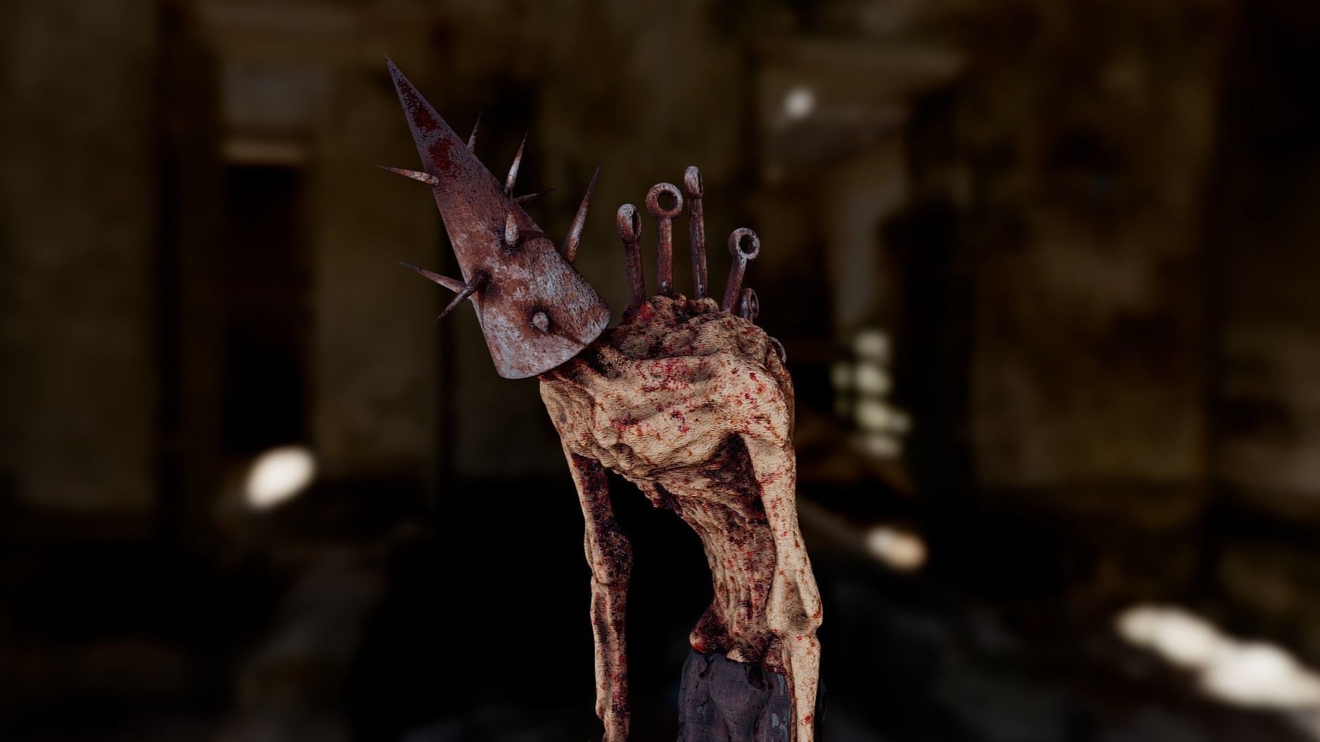 Monsters Pack Low-poly 3D model_5