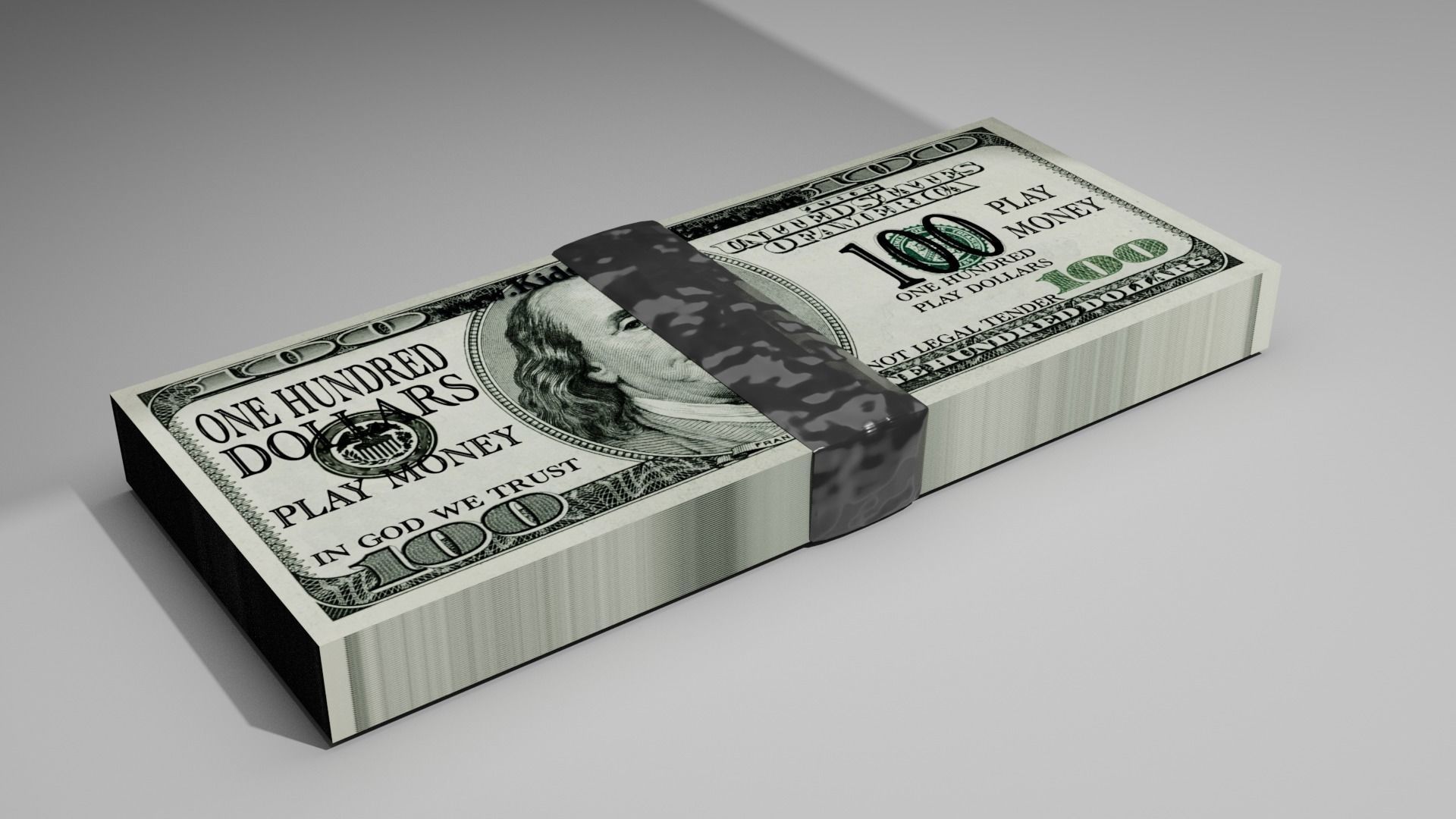 American doller bundle large set Free 3D model_1