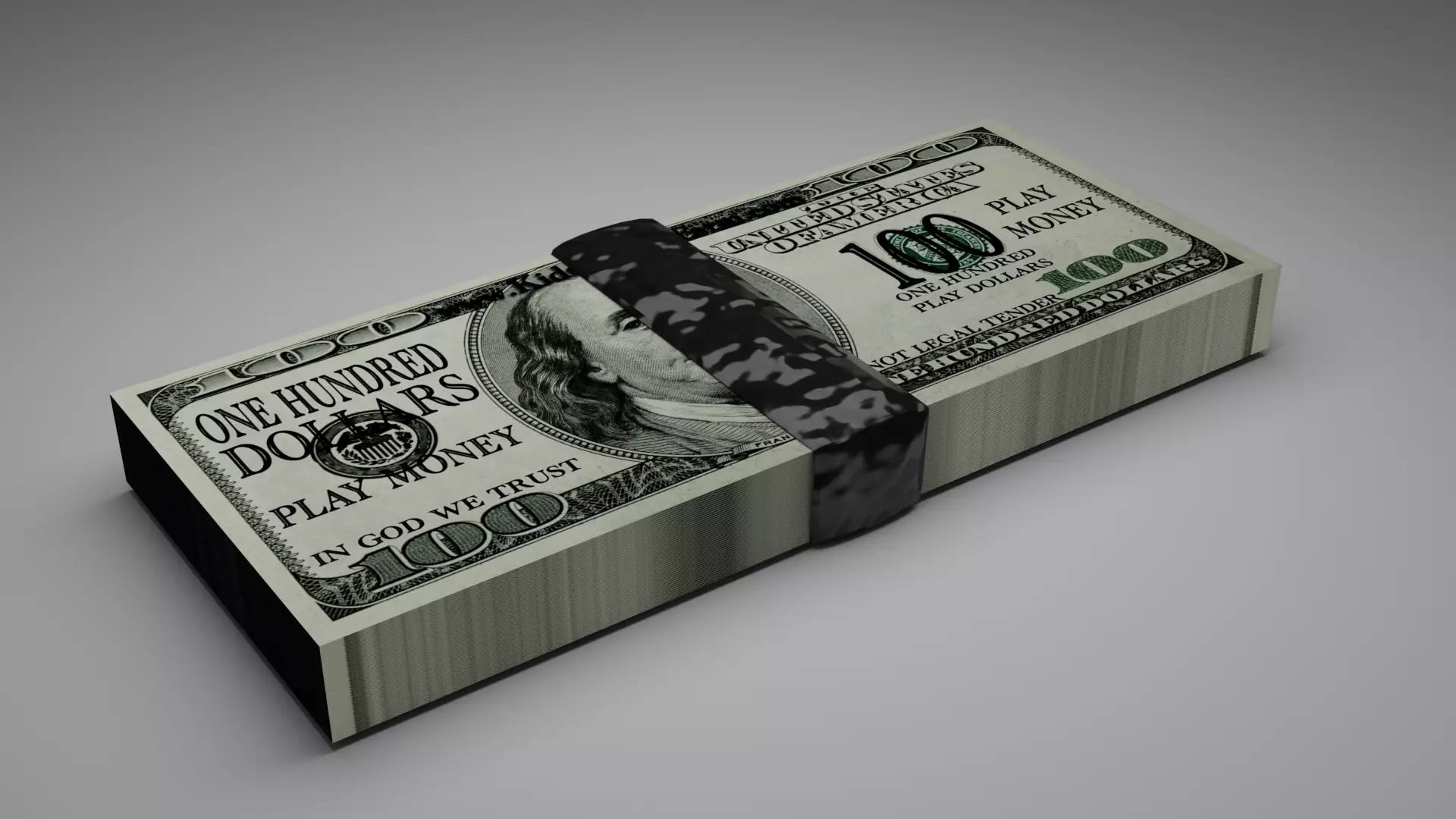 American doller bundle large set Free 3D model_0