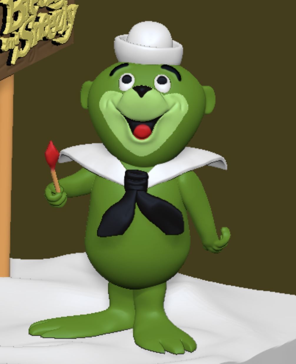 Breezly and Sneezly 3D print model_2