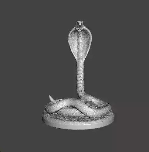 COBRA SNAKE FIGURE MODEL ANIMAL CREATURE FOR GAMES RPG ORNAMENT