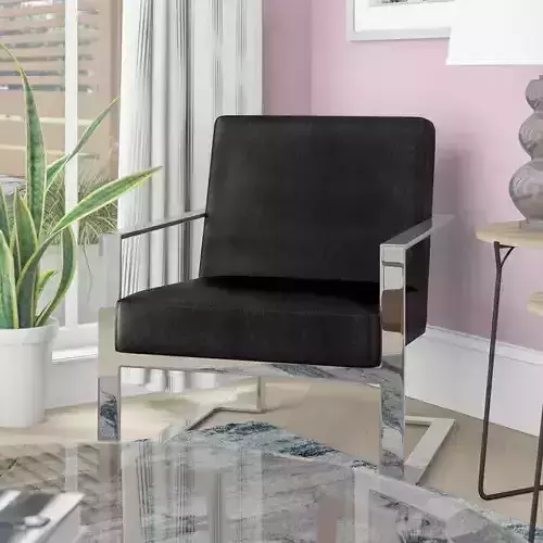 Valerya Faux Leather Armchair