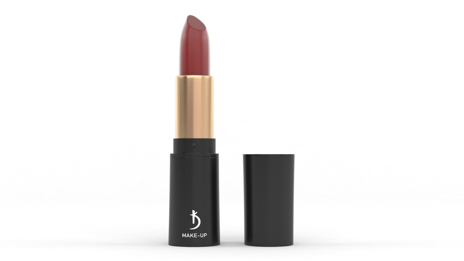 Lipstick 3D model_1