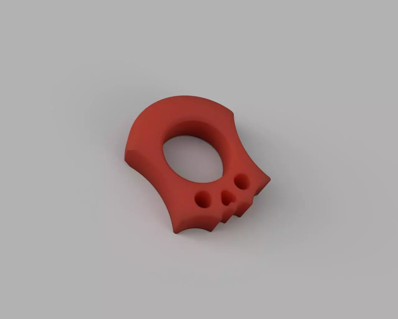 SFK skull or bonehead knuck 3D print model_0